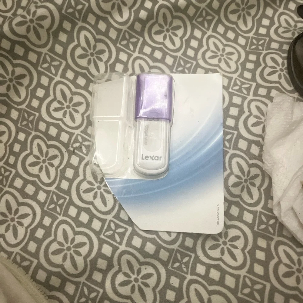 White USB Flash Drive